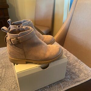 Stylish Tan Kids Boots